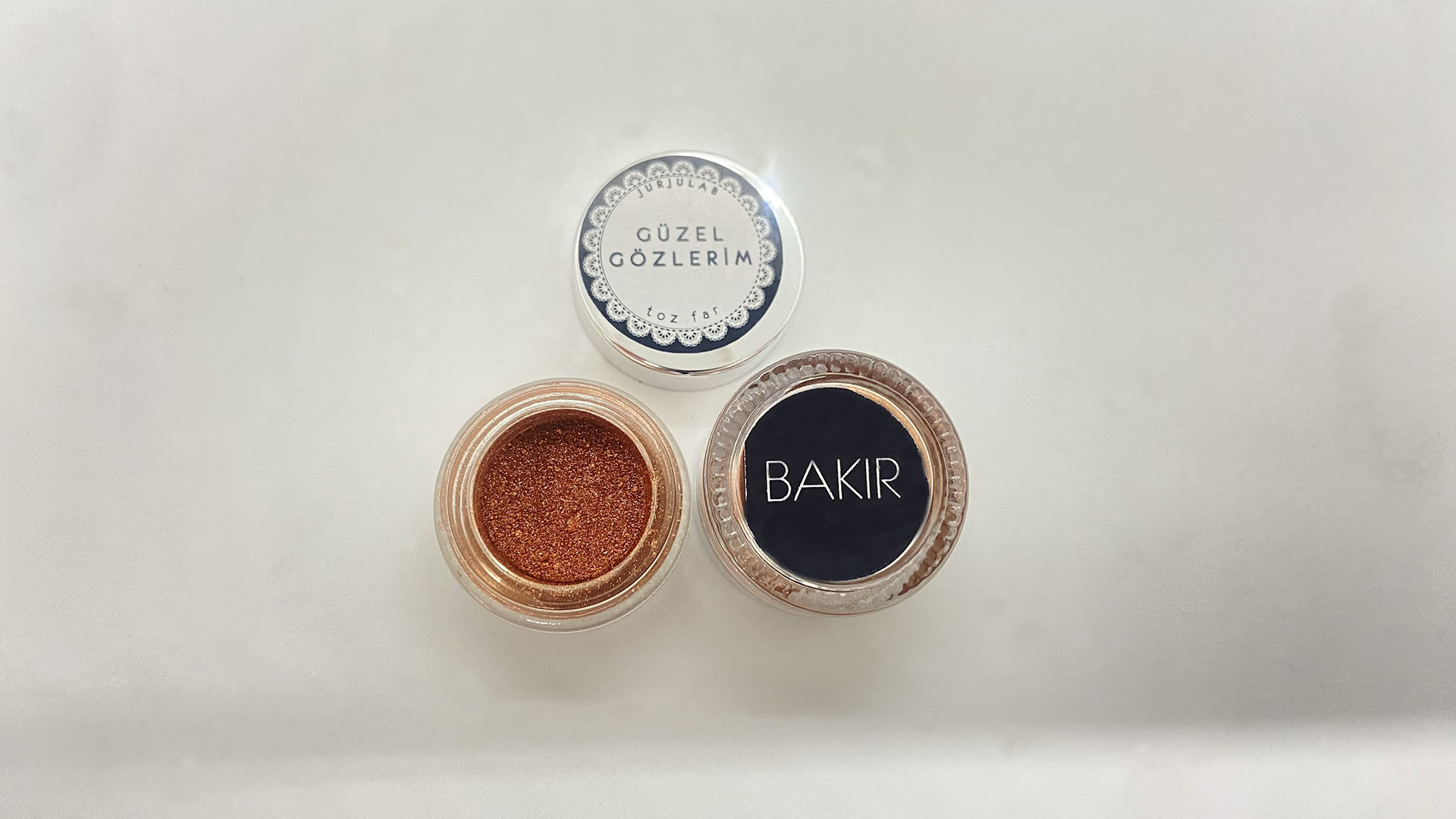 Jurjulab Güzel Gözlerim Toz Far Bakır