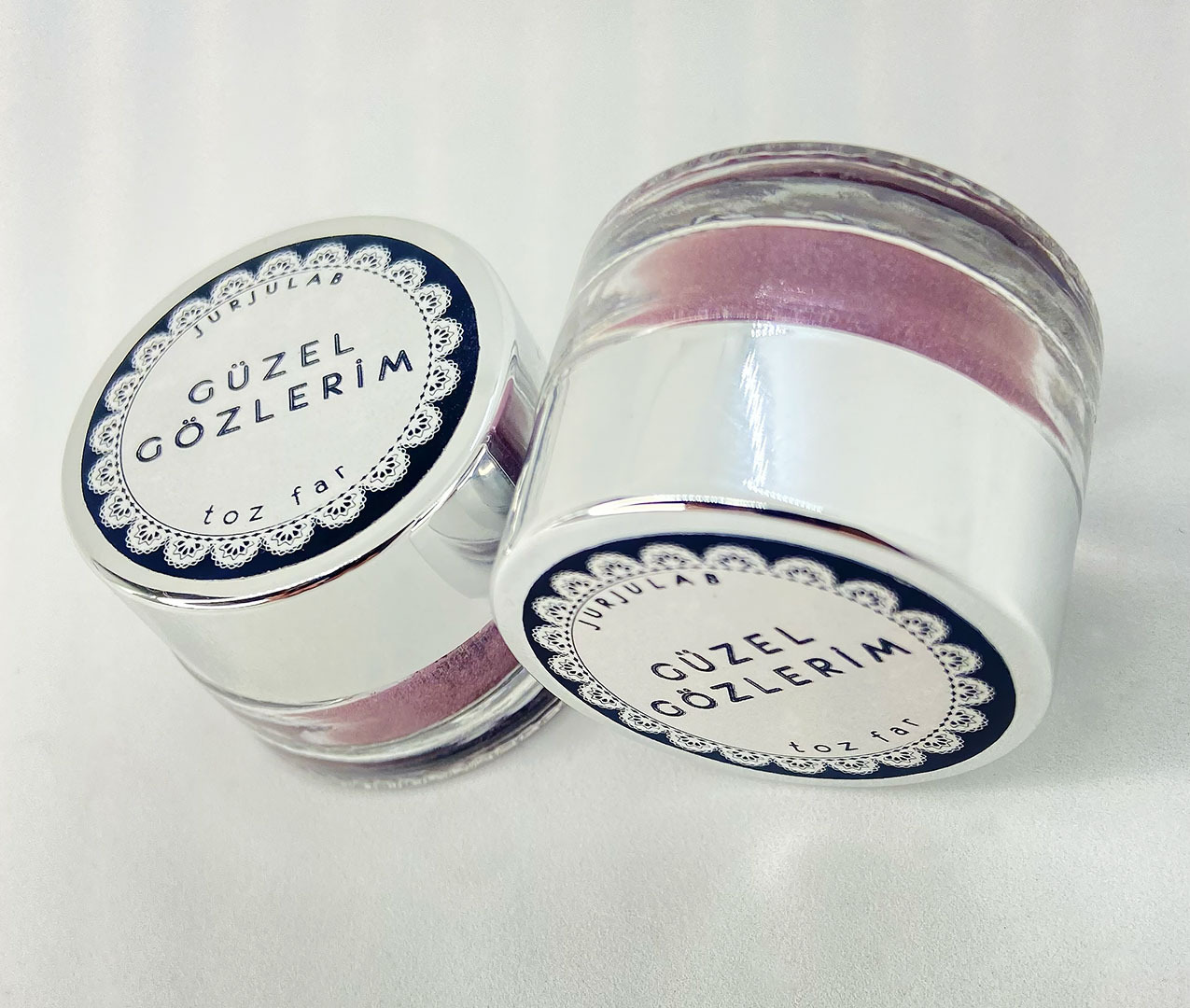 Jurjulab Güzel Gözlerim Toz Far Pembemsi