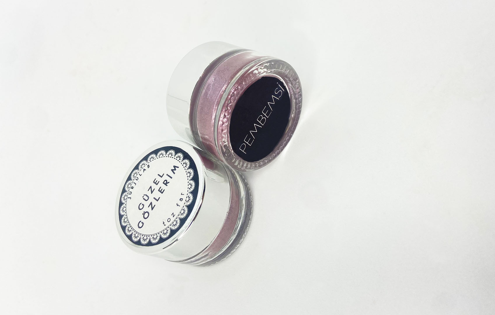 Jurjulab Güzel Gözlerim Toz Far Pembemsi